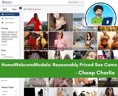 The cost to use HomeWebcamModels.com
